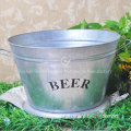 galvanized party cooler barware party cooler